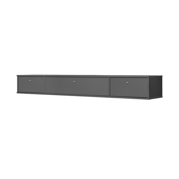 Antracitszürke TV-állvány 176x22 cm Mistral – Hammel Furniture-image-1