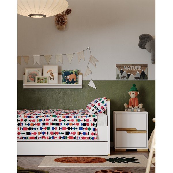 Snap fehér éjjeliszekrény - Pinio-image-2