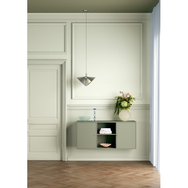 Khaki függő komód 133x61x42 cm Mistral – Hammel Furniture-image-1