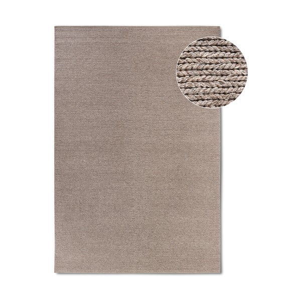 Világosbarna kézi szövésű gyapjú szőnyeg 120x170 cm Francois – Villeroy&Boch