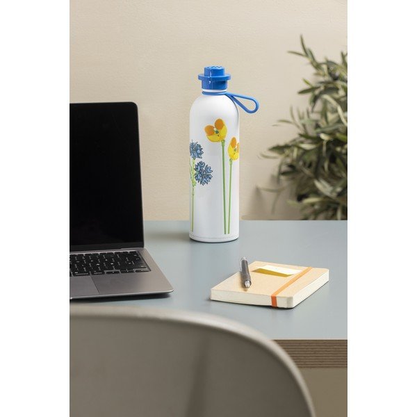 Fehér-kék gyerek termosz 560 ml Meadow Flowers – LEGO®-image-2