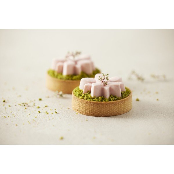 Szilikon sütőforma szett muffinhoz, 6 db-os ø 7 cm Flower – Blomsterbergs-image-1