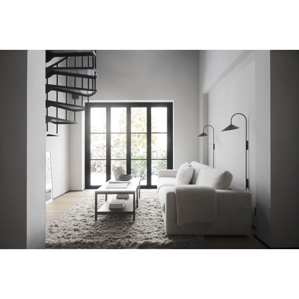 Krémszínű sarokkanapé (bal oldali) Duncan - Rowico-image-3