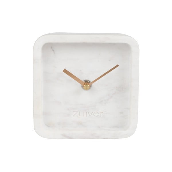 Luxury Time fehér márvány óra - Zuiver