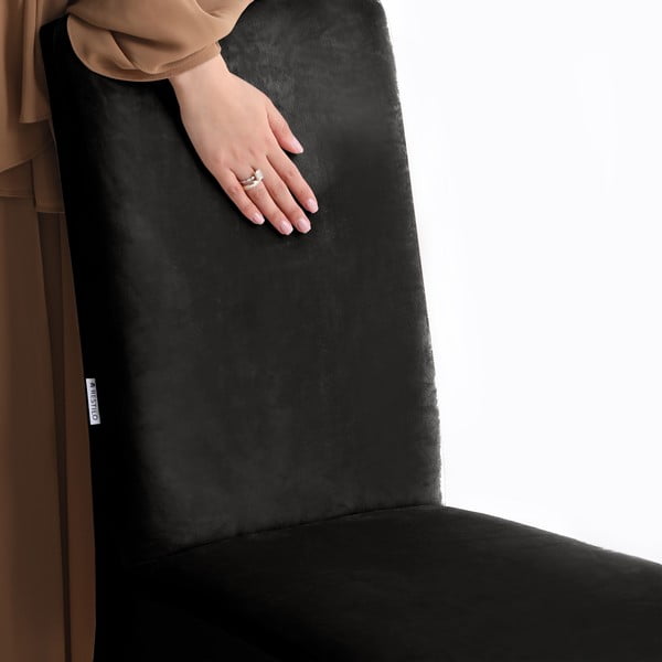 Fekete gumis szék huzat 48 cm Sento – Restilo-image-4