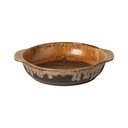 Barna mély kőedény tányér Poterie – Casafina
