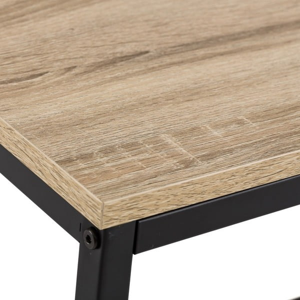 Natúr színű dohányzóasztal 50x100 cm Urban – Casa Selección-image-1