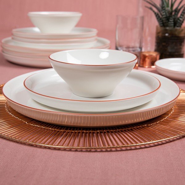 Classical 16 db-os porcelán étkészlet - Güral Porselen-image-2