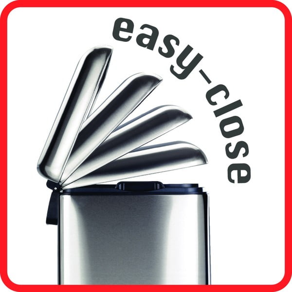 Acél pedálos szemetes 5 l Leno – Wenko-image-2