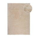 Krémszínű szintetikus szőrme szőnyeg 160x230 cm Waffle Faux Fur – Flair Rugs