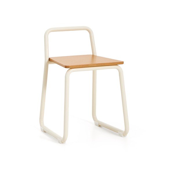 Bézs fém gyerek szék Tinn – Kave Home