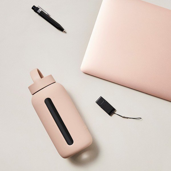 Világosbarna utazó ivópalack 720 ml Desert Rose – Muuki-image-1