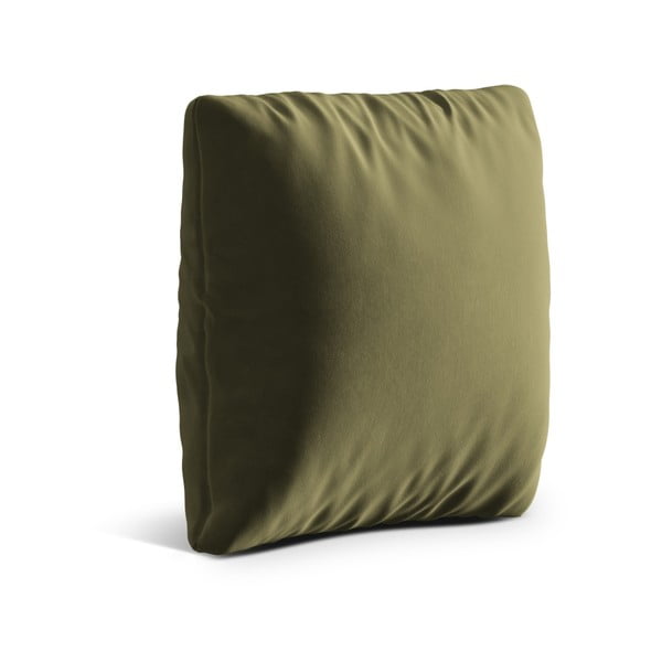 Zöld bársony párna kanapéra Kemi – Cosmopolitan Design-image-1