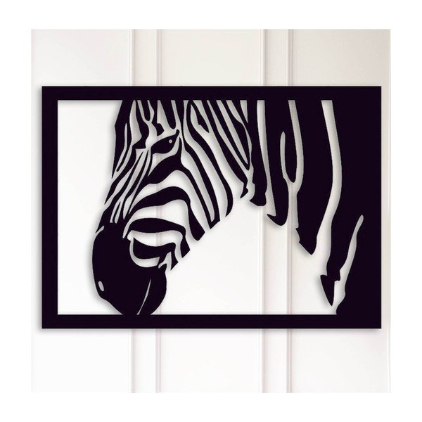 Zebra fém fali dekoráció