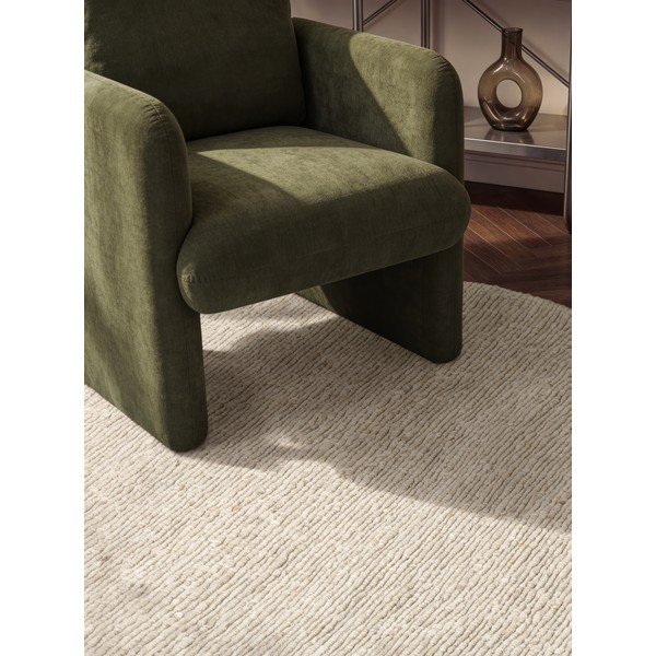 Krémszínű kézi szövésű gyapjú kerek szőnyeg ø 160 cm Bexley Woolwich – Ted Baker-image-3