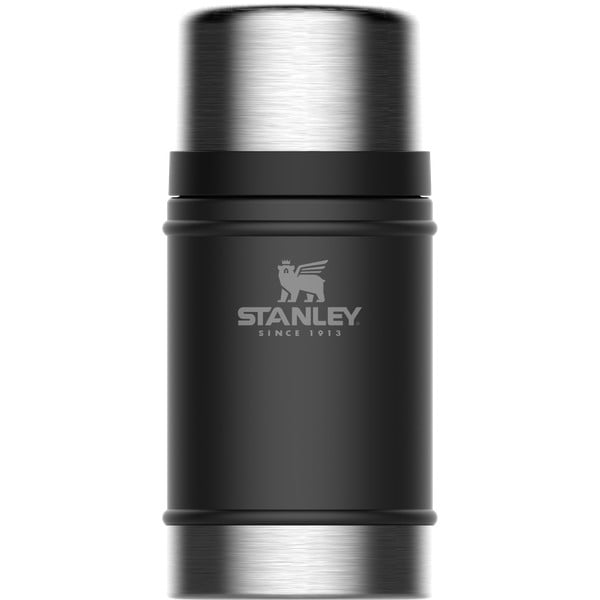 Fekete rozsdamentes acél ételtartó termosz 700 ml Legendary Classic Black – Stanley-image-3