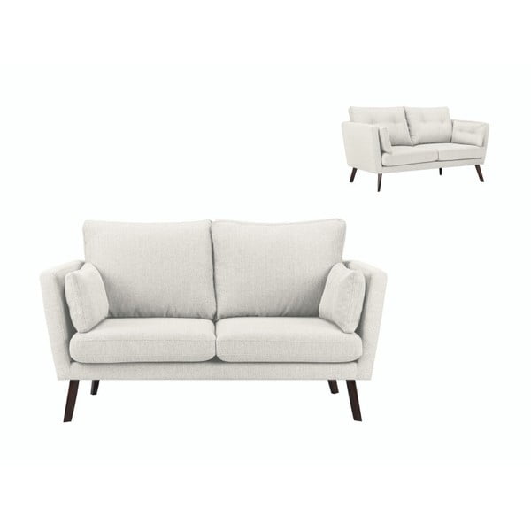Elena bézs kétszemélyes kanapé - Mazzini Sofas-image-1