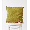 Len párnahuzat 50x50 cm Moss Green – Linen Tales
