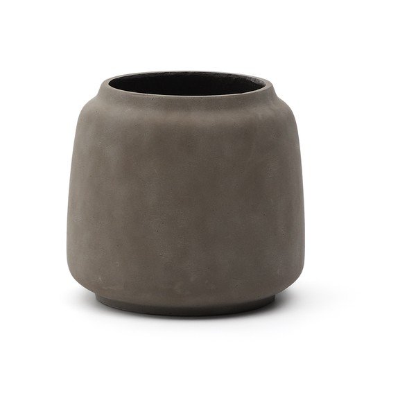 Beton kaspó ø 53 cm Lira – Kave Home