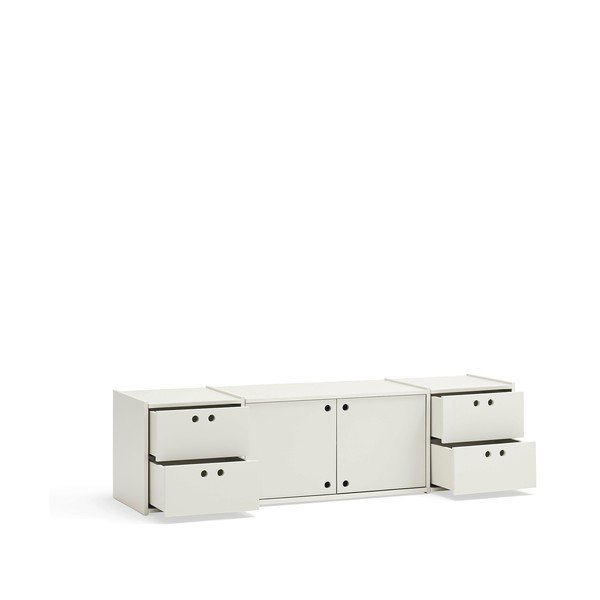 Krémszínű TV-állvány 157x42x40 cm Wally – Teulat-image-3