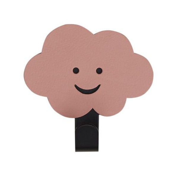 Rózsaszín öntapadós acél akasztó Cloud Nupo – LIND DNA