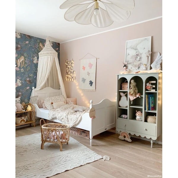 Fehér mosható kézi szövésű pamut szőnyeg 120x160 cm Tribu Natural – Lorena Canals-image-1