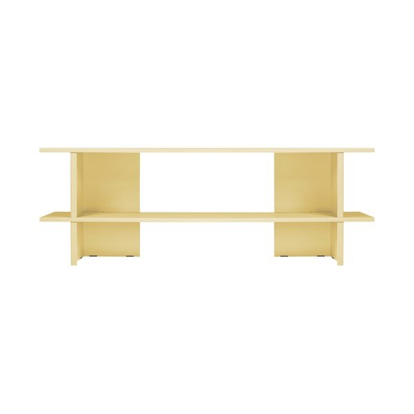 Sárga fém polcos állvány 160x57x37 cm Hes – noo.ma-image-2