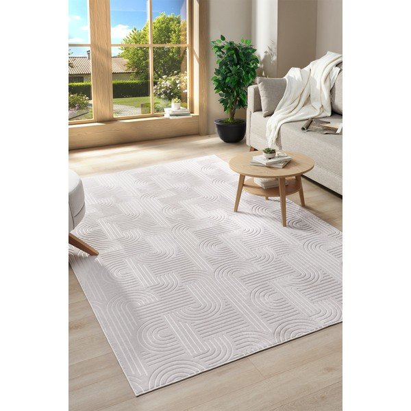 Krémszínű mosható szőnyeg 200x300 cm Bohemian – Mila Home-image-1