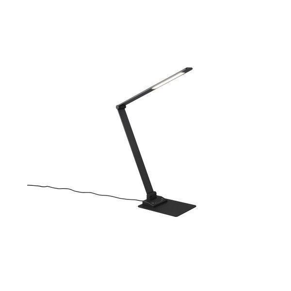 Fekete LED dimmelhető asztali lámpa (magasság 72 cm) Travis – Trio-image-2