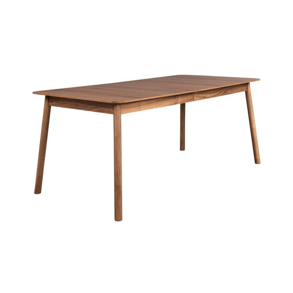 Bővíthető étkezőasztal diófa dekoros asztallappal 90x180 cm Glimps – Zuiver-image-4