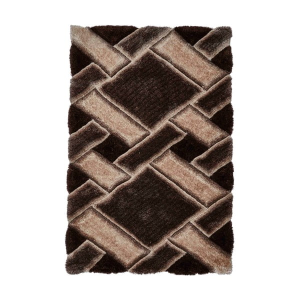 Sötétbarna kézi szövésű szőnyeg 150x230 cm Noble House – Think Rugs
