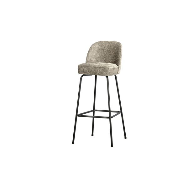 Krémszínű bársony bárszék (ülésmagasság 79 cm) Vogue – WOOOD-image-1