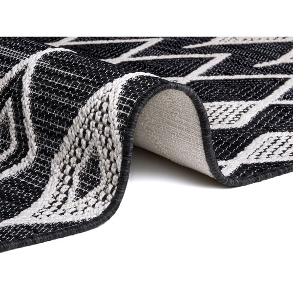 Antracitszürke kültéri szőnyeg 77x150 cm – Elle Decoration-image-2