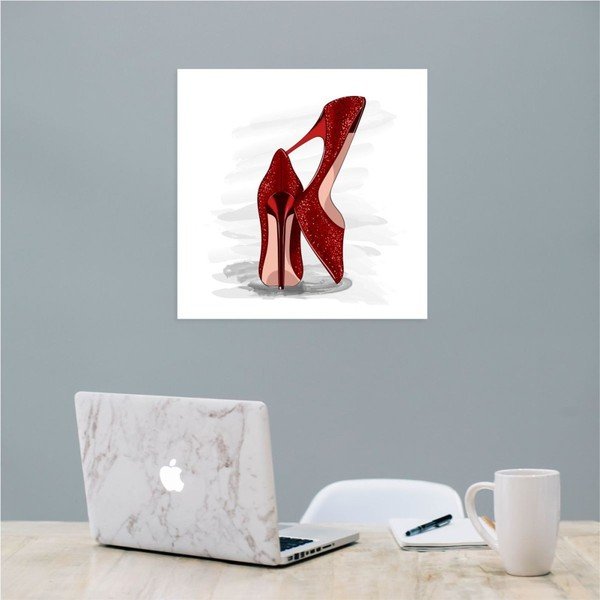 Stiletto öntapadós fali kép, 30 x 30 cm - North Carolina Scandinavian Home Decors