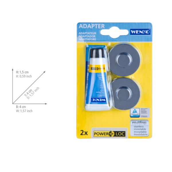 Power-Loc® készlet, fúrás nélküli rögzítéshez - Wenko-image-1