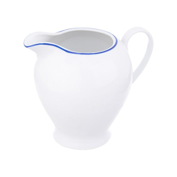 Blue Line fehér porcelán tejkiöntő, 350 ml - Orion