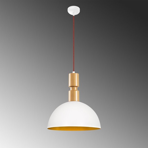 Diamonda fehér fém függőlámpa - Opviq lights-image-1