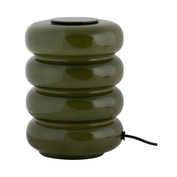 Khaki üveg LED asztali lámpa (magasság 16,5 cm) Aro – Leitmotiv