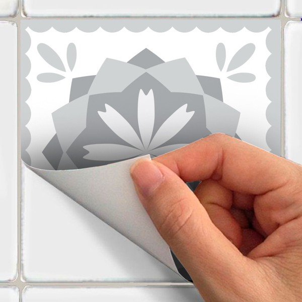 Cement Tiles Shades of Gray Cordoba 12 db-os falmatrica szett, 10 x 10 cm - Ambiance-image-1