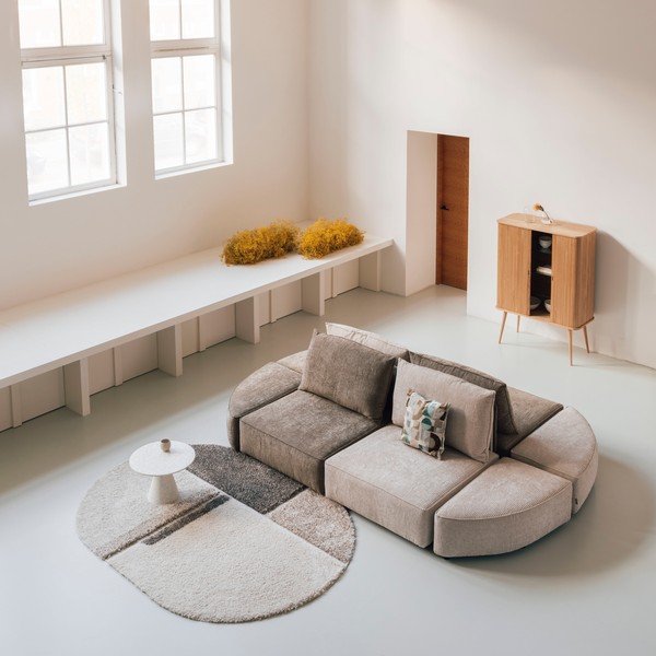 Bézs kanapé 318 cm Hunter – Zuiver-image-3