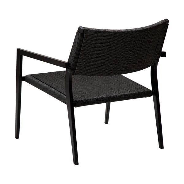 Fekete fotel nádfonattal Loop – DAN-FORM Denmark-image-4