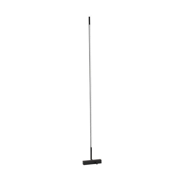 Fekete fém LED állólámpa akrilüveg búrával (magasság 140 cm) Raccio – Nova Luce