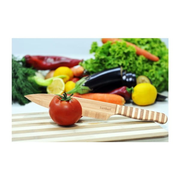 Salad bambusz zöldségvágó kés - Bambum-image-1