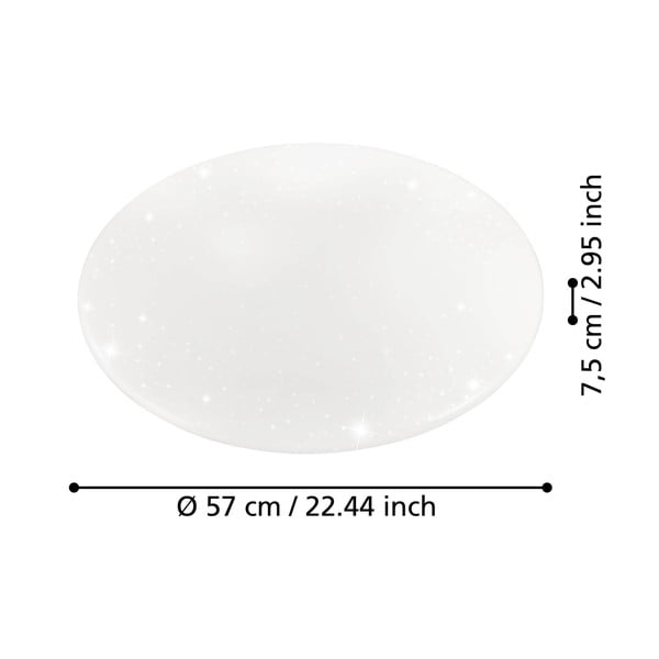 Fehér LED mennyezeti lámpa GIRON-S – EGLO-image-3