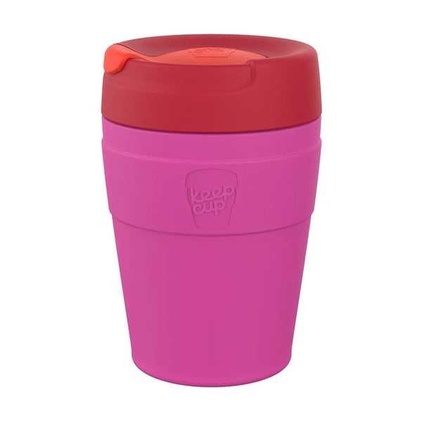 Rózsaszín termobögre 340 ml Helix Thermal Afterglow M – KeepCup