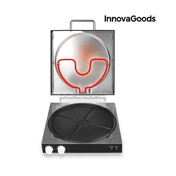Elektromos pizzás doboz szakácskönyvvel, 1200W - InnovaGoods-image-3