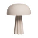 Krémszínű fém asztali lámpa (magasság 29 cm) Virel – WOOOD