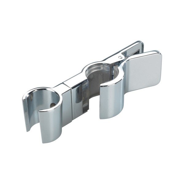 Fényes ezüstszínű rozsdamentes acél zuhanyfej tartó – Wenko-image-3