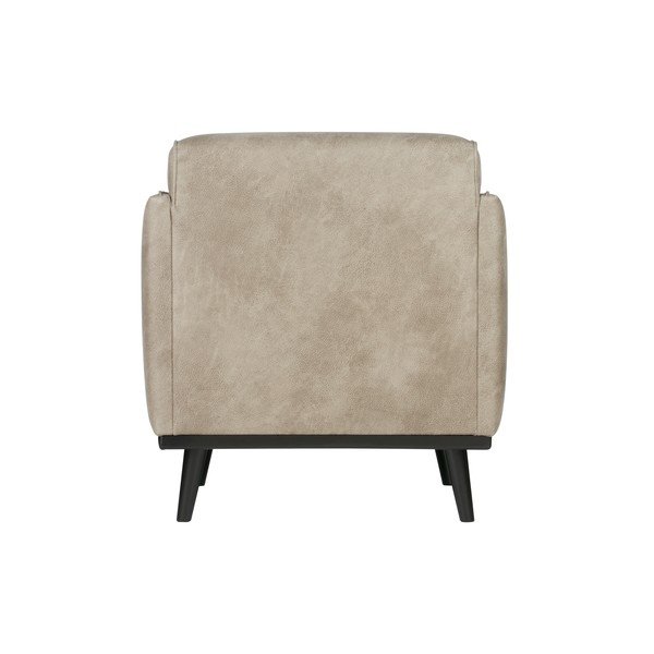 Statement világosszürke műbőr fotel - BePureHome-image-4