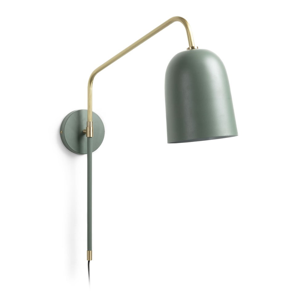 Zöld fali lámpa ø 15 cm Audrie  Kave Home